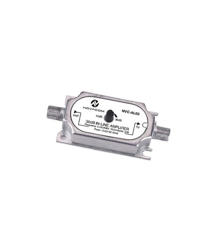 Novacom 15-30dB Ayarlı Line Amfi